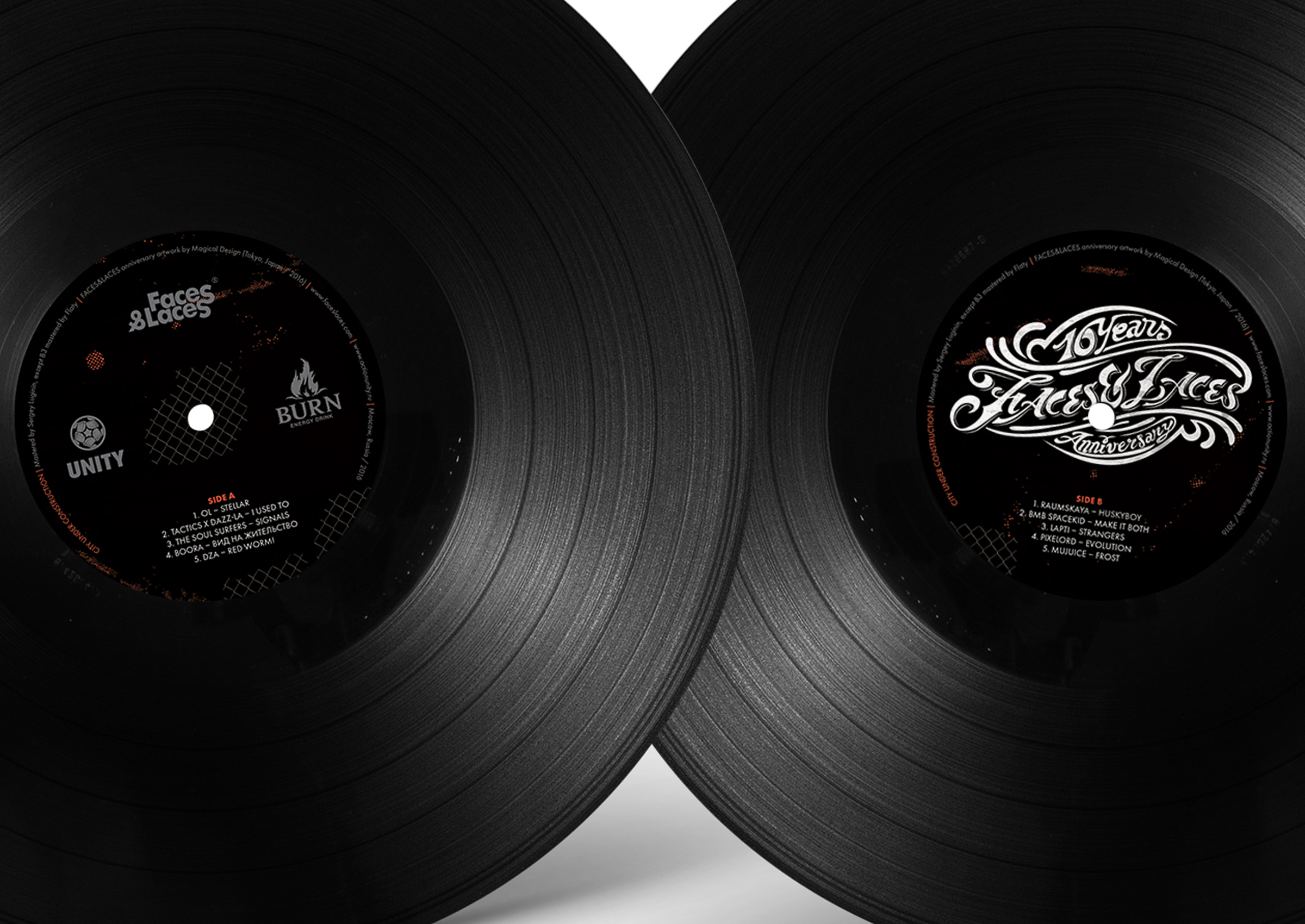 ПЛАСТИНКА FACES&LACES 10 YEARS ANNIVERSARY